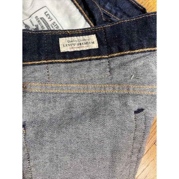 Levis Big E Lot 514 Mens Size 30x30 Dark Wash Denim Jeans - Picture 9 of 10